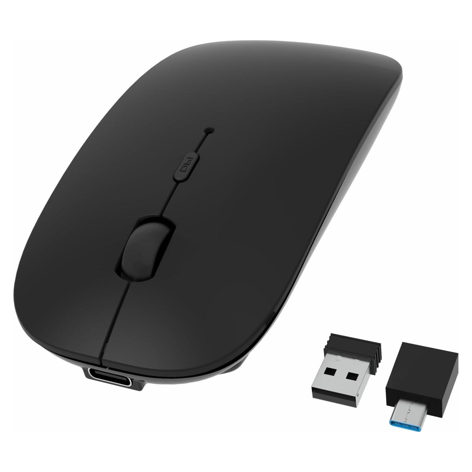 Ratón Inalámbrico Bluetooth Recargable HOTDREAM M03 Negro