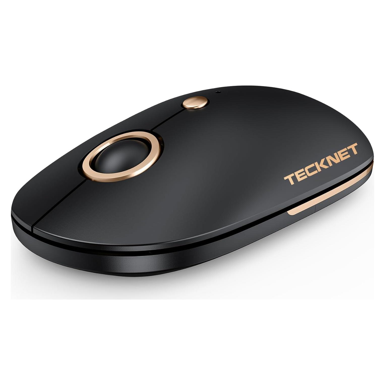 Ratón Inalámbrico Silencioso TECKNET 4800 DPI USB-A