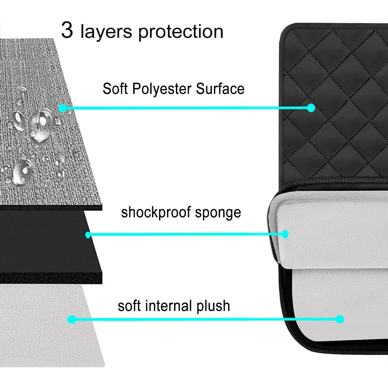 Funda Acolchada MOSISO para Tableta 11" Negra - Universal