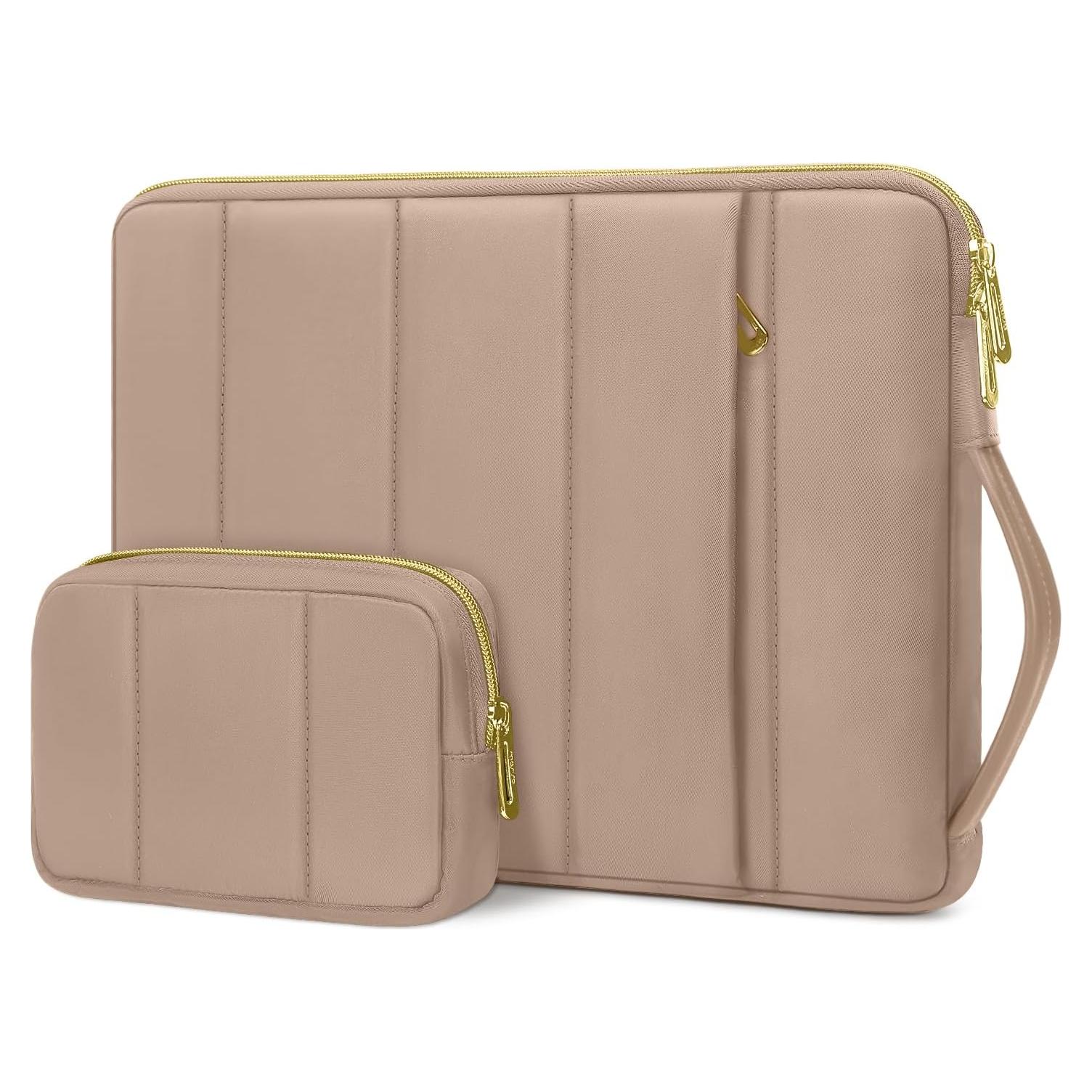 Funda Acolchada para Laptop 13.3" MOSISO Marrón con Asa