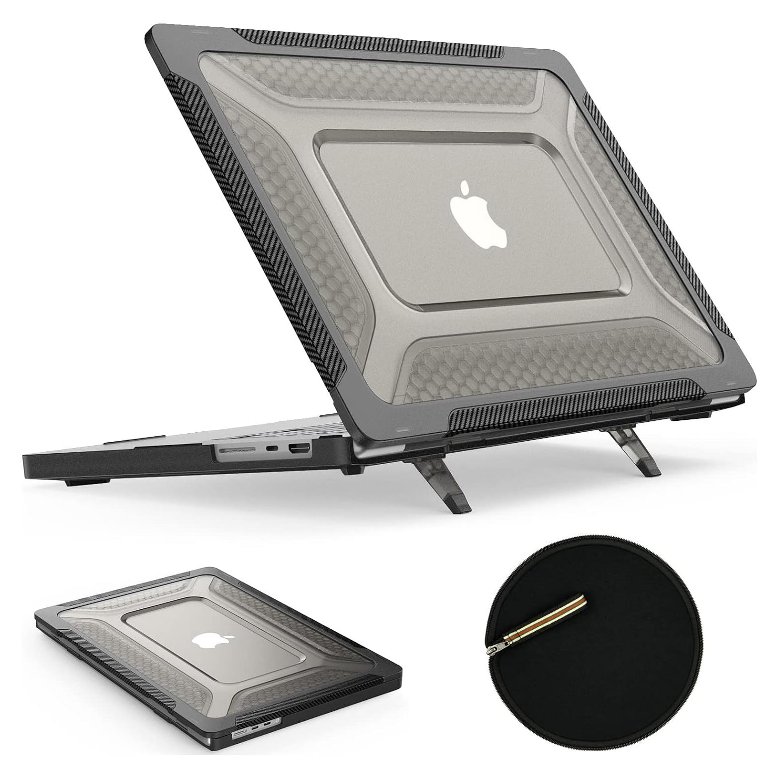 Estuche SEYMAC para MacBook Pro 16" 2021-2024, Negro