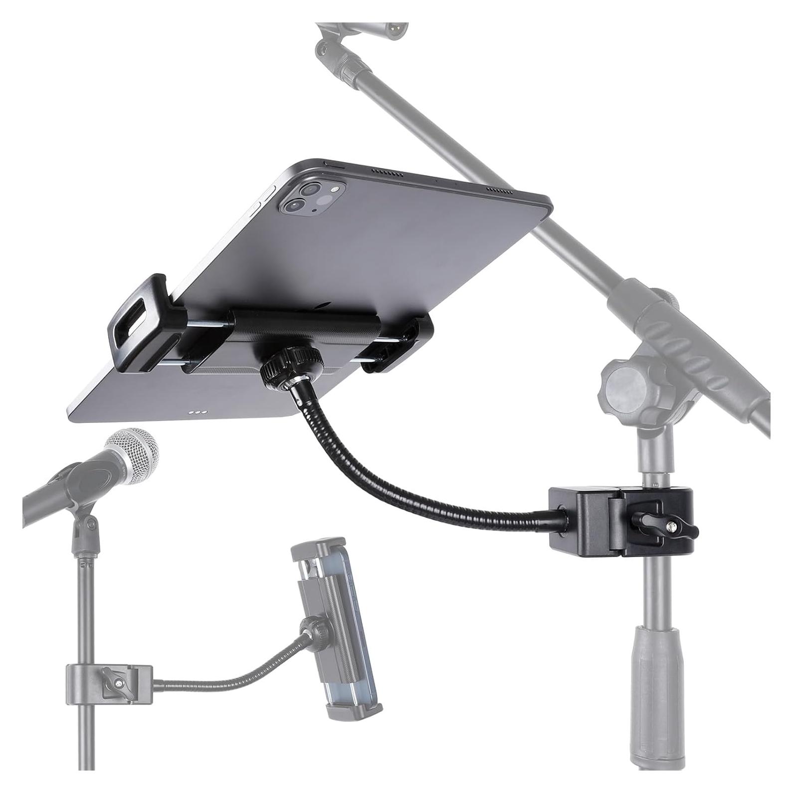 Soporte de Tablet FPN Ajustable 360° Cuello de Cisne 20 cm