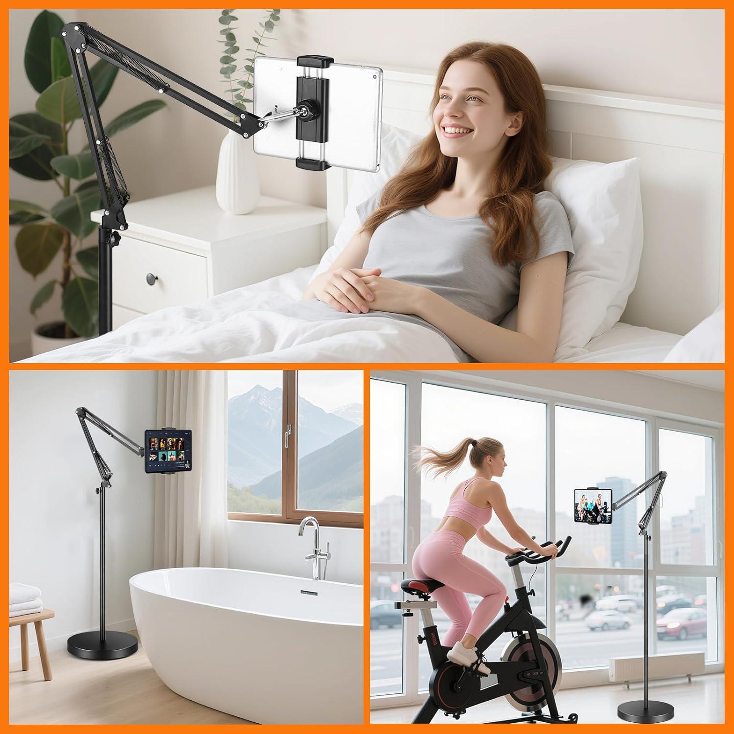 Soporte de Piso para Tablet Tranqio - Altura Ajustable 5.44kg