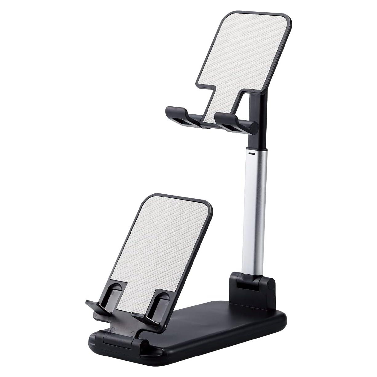 Soporte para Tablet y Smartphone Elecom TB-DSARM2VBK, Ajustable, Negro