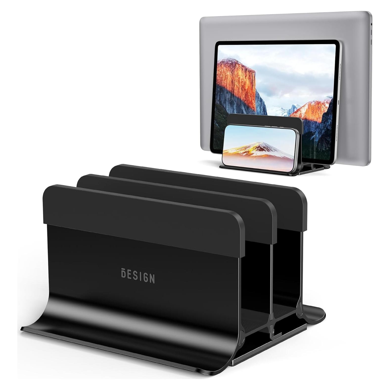 Soporte Vertical para Laptop BESIGN LS13 4 en 1 Antideslizante