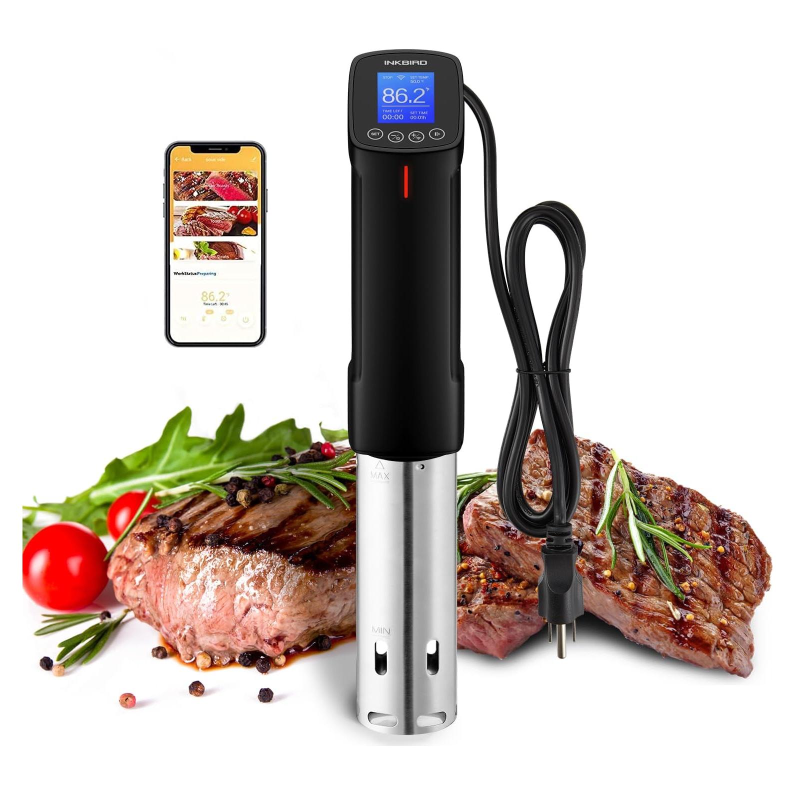 Máquina Sous Vide Inkbird ISV-100W 1000W 15L Control Wifi