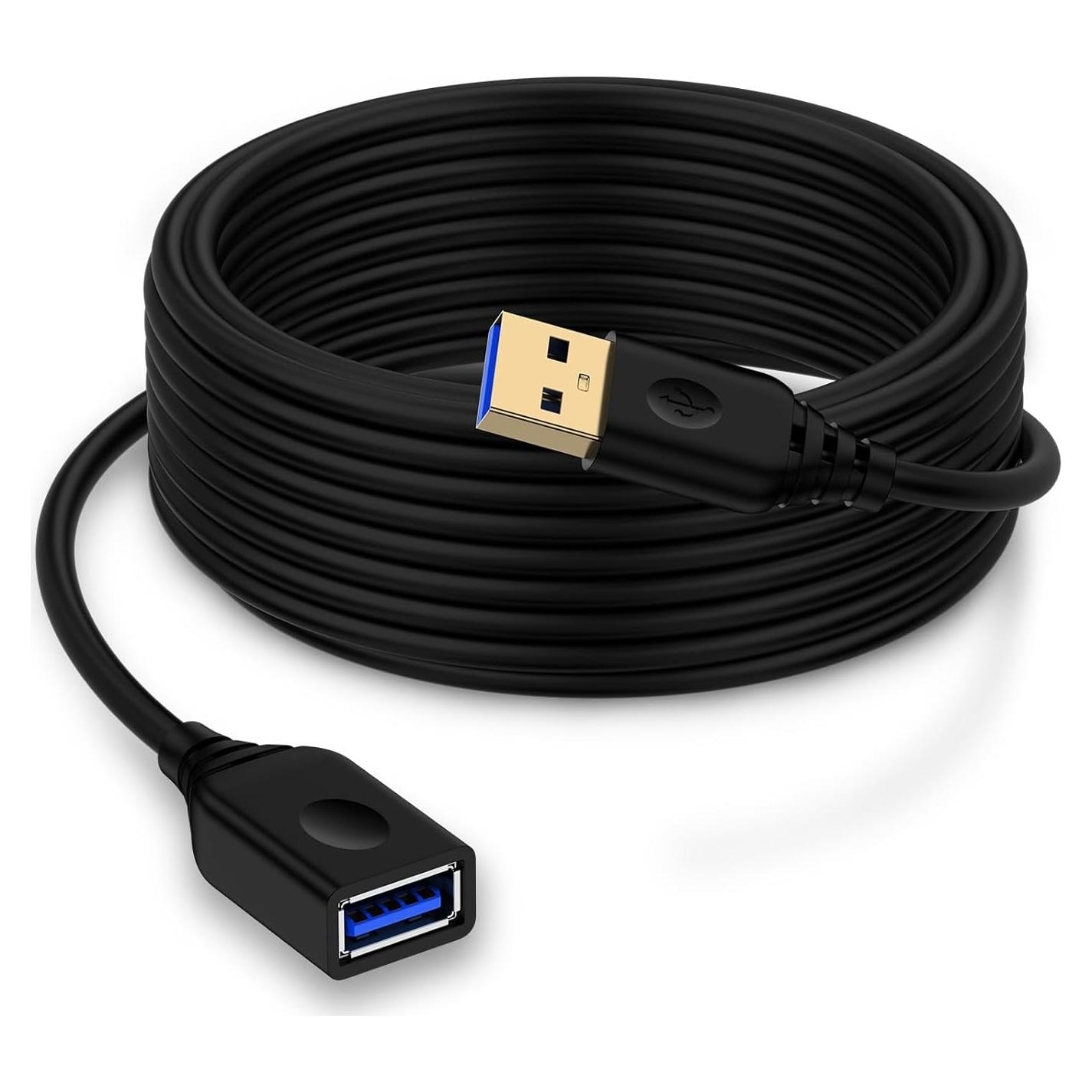 Cable Extensor USB A a USB A 3m NINIBER Alta Velocidad