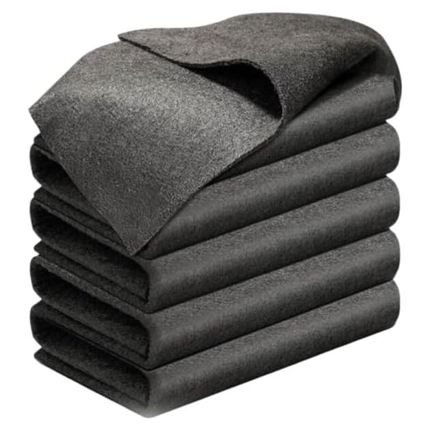 Thickened Magic Cleaning Cloth, 2026 New Reusable Microfiber Cleaning Rag, Streak Free Multipurpose Microfiber Cleaning Cloth for Kitchen, Window, Mirror, Glass, Cars (5 PCS, 8x12 in)