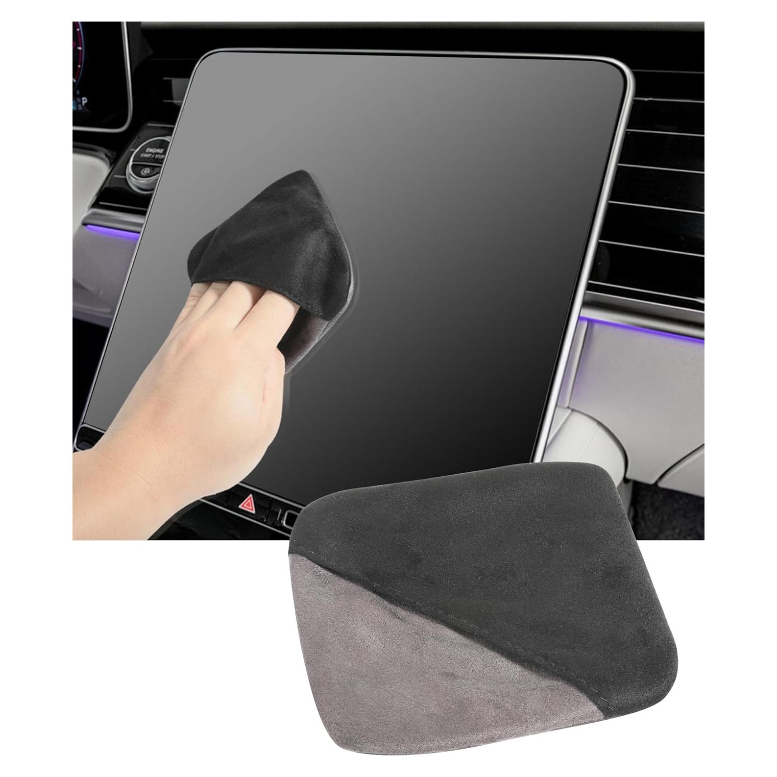 Paño Limpiador de Pantallas de Coche SCUARI 10.5x10.5 cm Microfibra