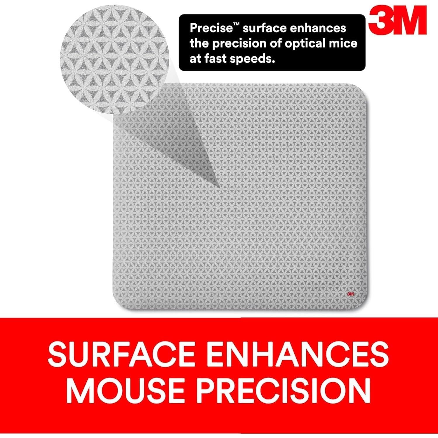 Alfombrilla de Ratón 3M MP200PS Adhesiva Reposicionable 2 Pzas