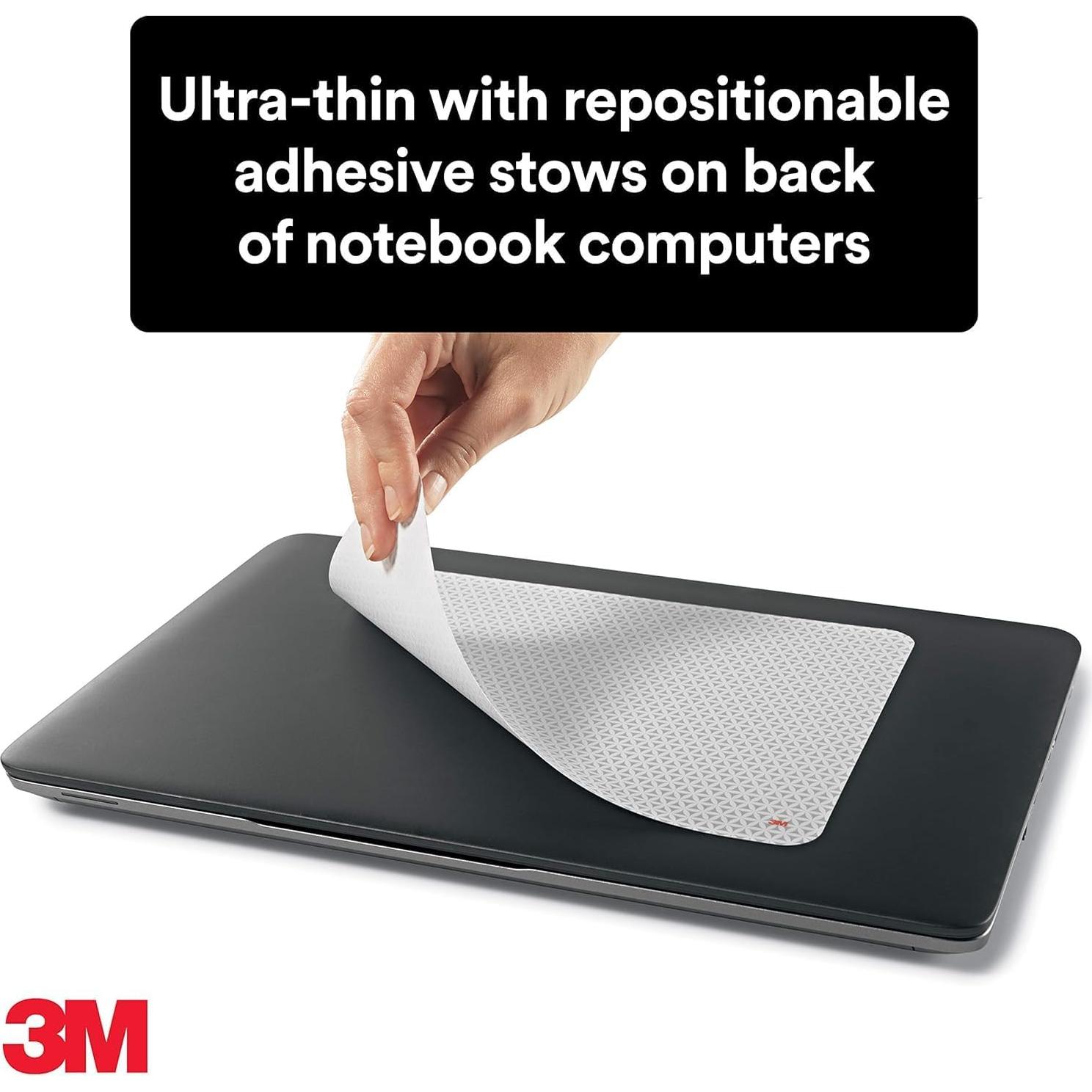 Alfombrilla de Ratón 3M MP200PS Adhesiva Reposicionable 2 Pzas