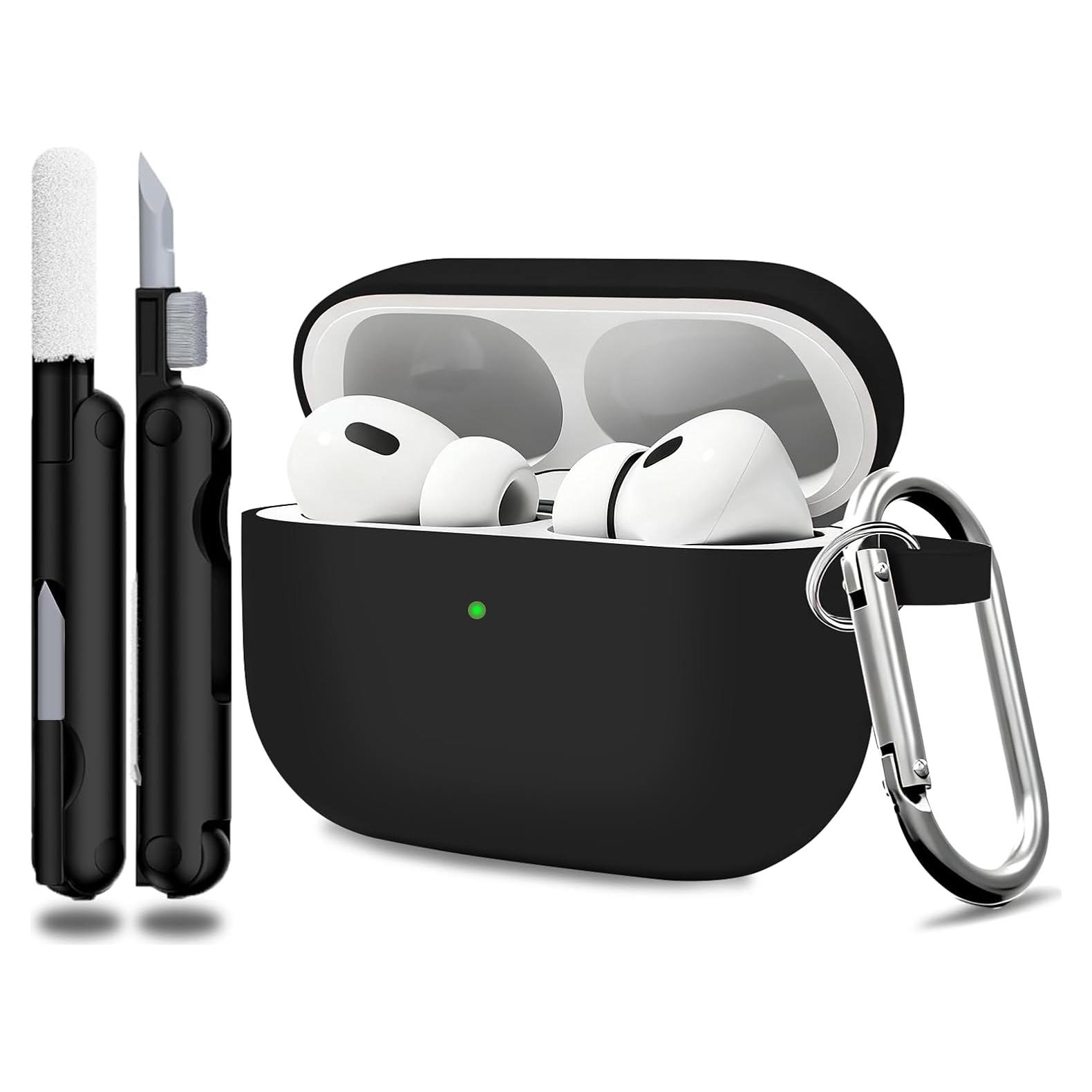 Funda de Silicona MysticHome para AirPods Pro 3 - Negra