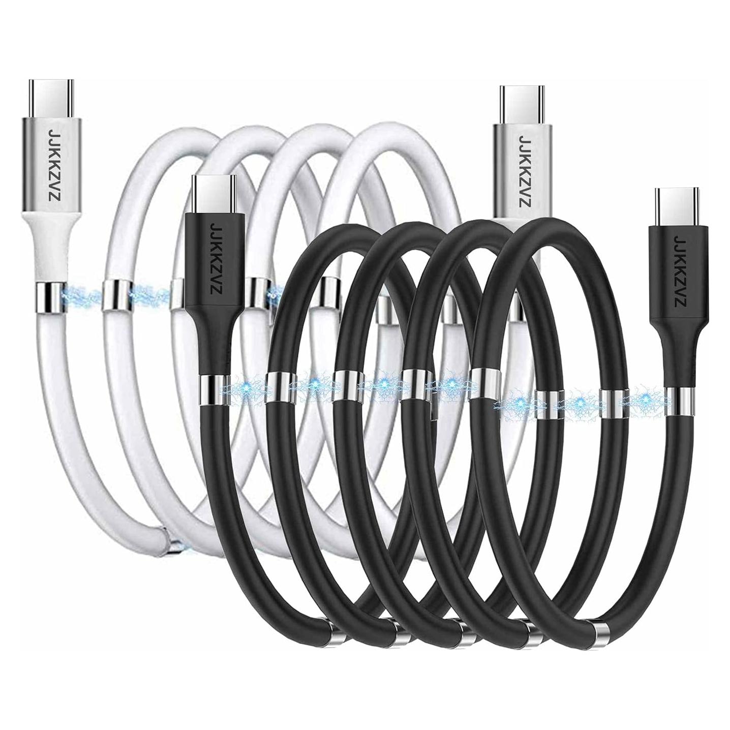Cable de carga rápida magnético USB C JJKKZVZ 0.9m 60W