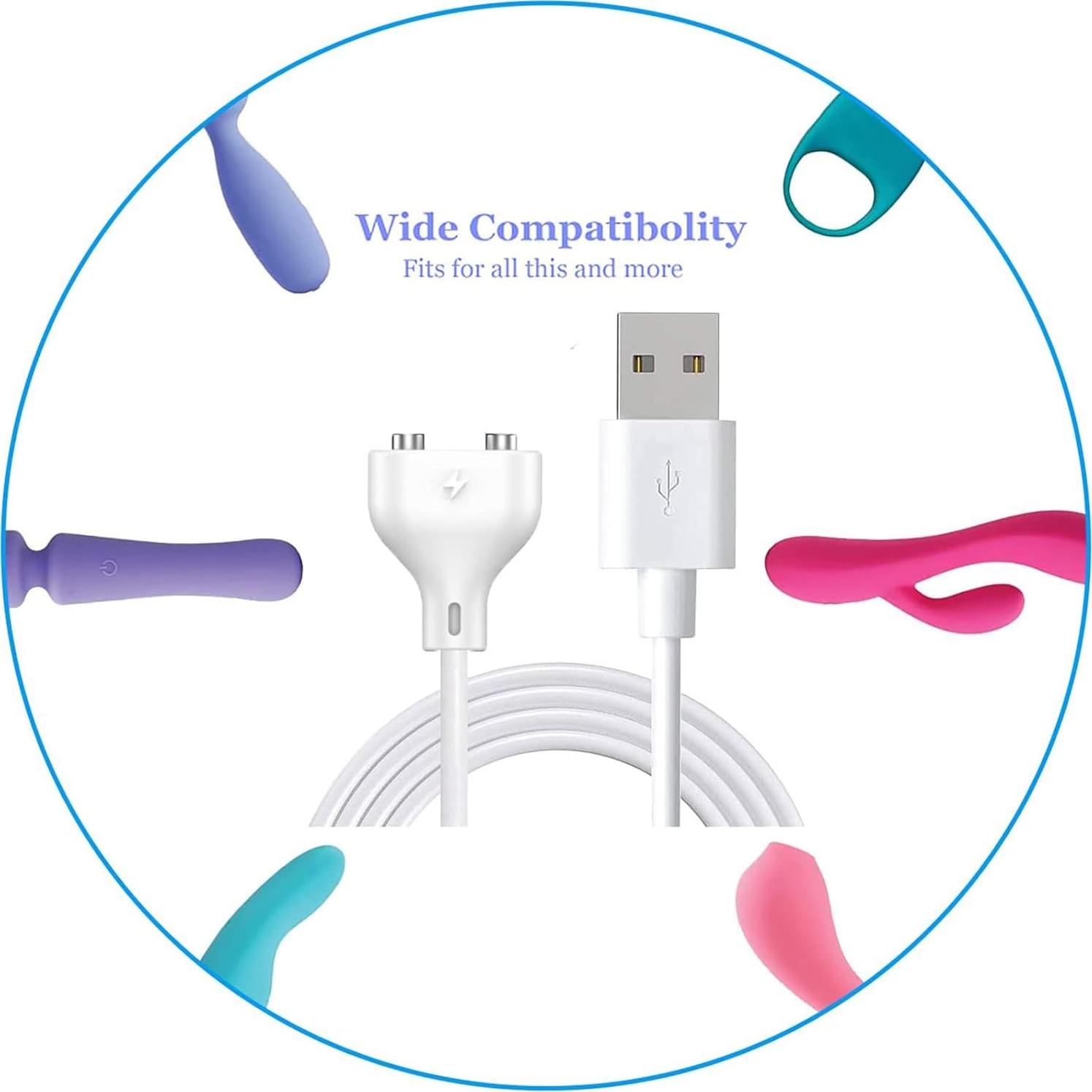 Cable de Carga Magnético USB Fertile Rain 2.7 pies 5MM