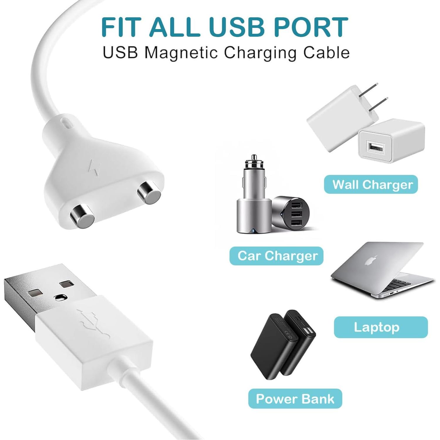 Cable de Carga Magnético USB Fertile Rain 2.7 pies 5MM