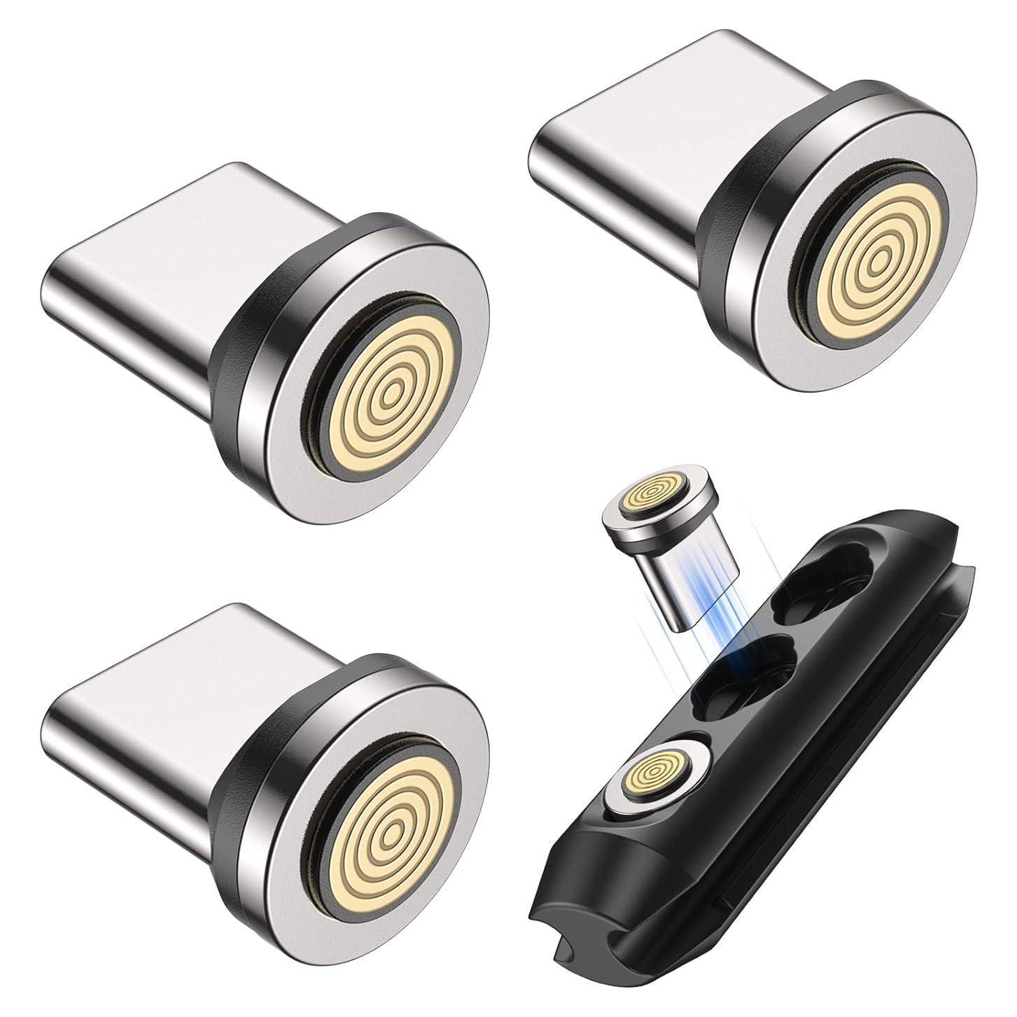 Adaptador Magnético de Carga Rápida Tipo C 9Pin A.S - 60W