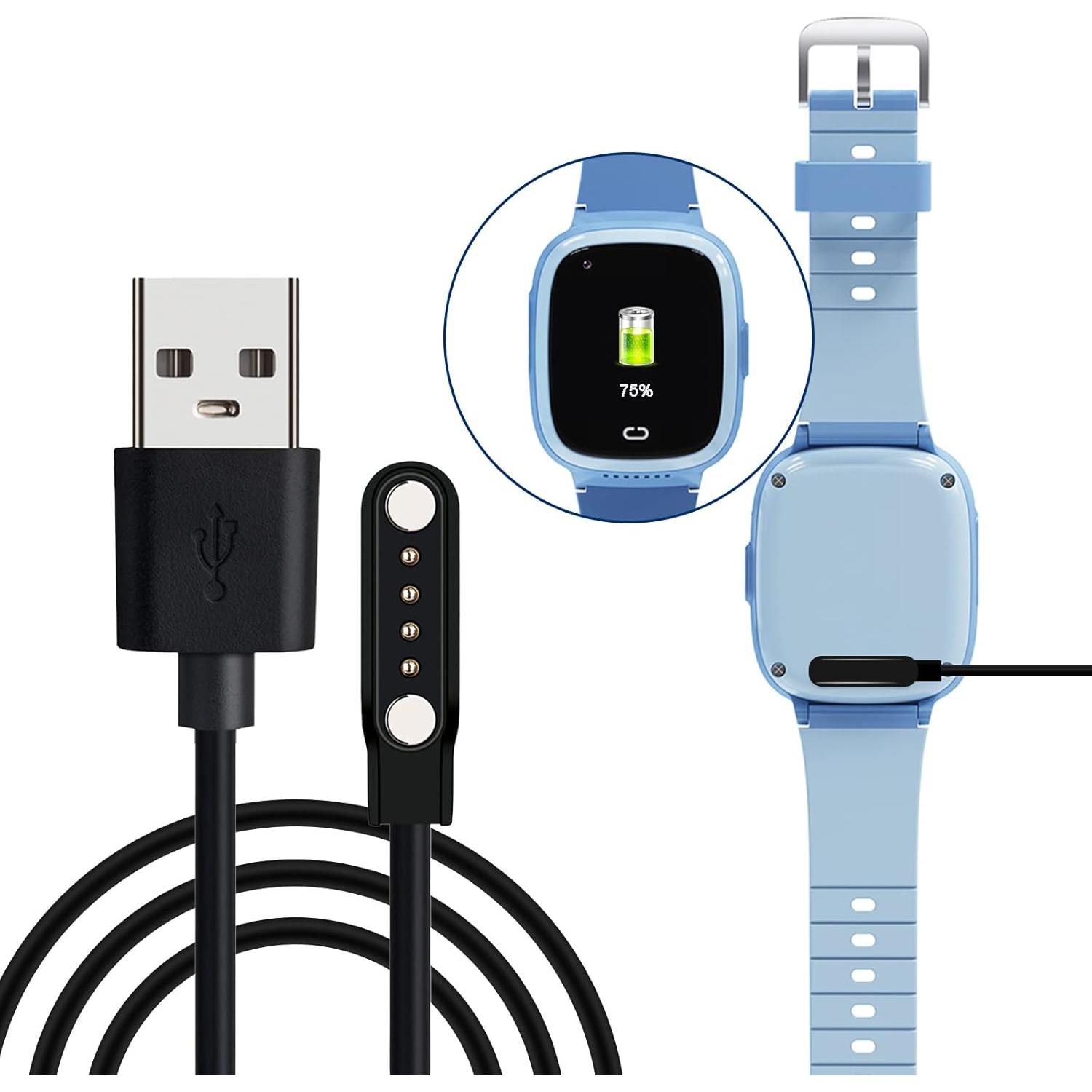Cable de Carga Magnético PTHTECHUS para Reloj Inteligente 4G
