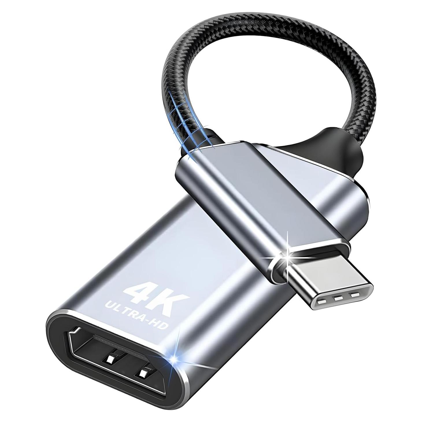 Adaptador USB C a HDMI 4K DERSUR - Compatible iPhone 15 Pro