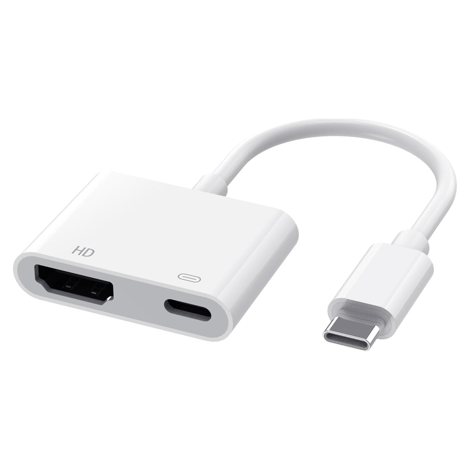 Adaptador USB C a HDMI AIRSKY 4K 60Hz con Carga Rápida 100W