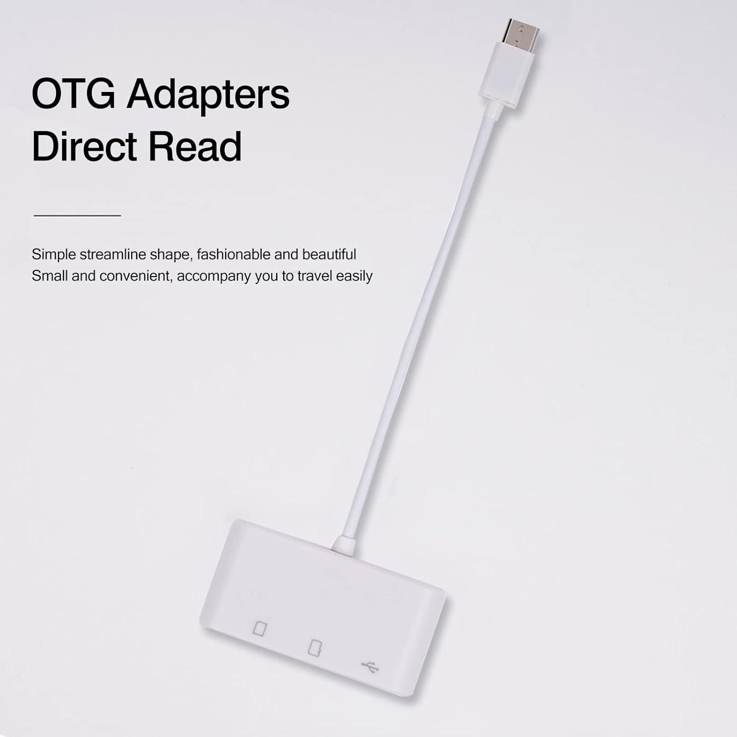 Lector de Tarjeta SD USB-C Wansurs 2 en 1 para Android
