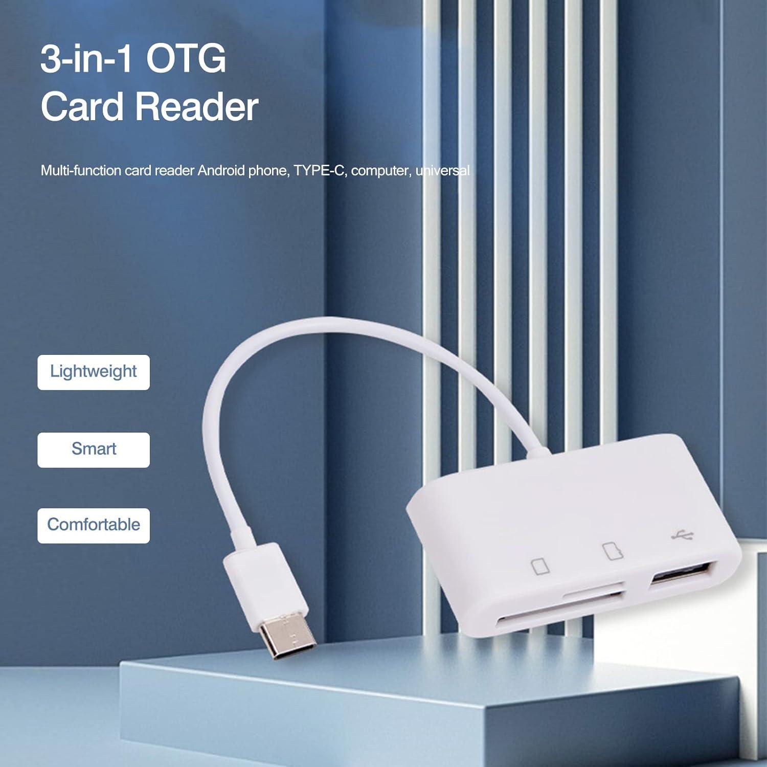 Lector de Tarjeta SD USB-C Wansurs 2 en 1 para Android