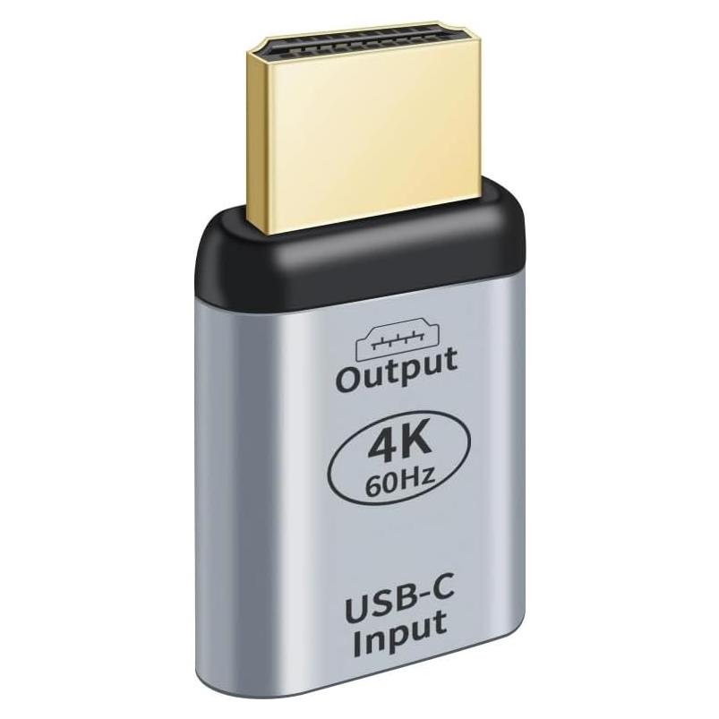 Adaptador USB-C Hembra a HDMI Macho 4K 60Hz YUCHUANGDE