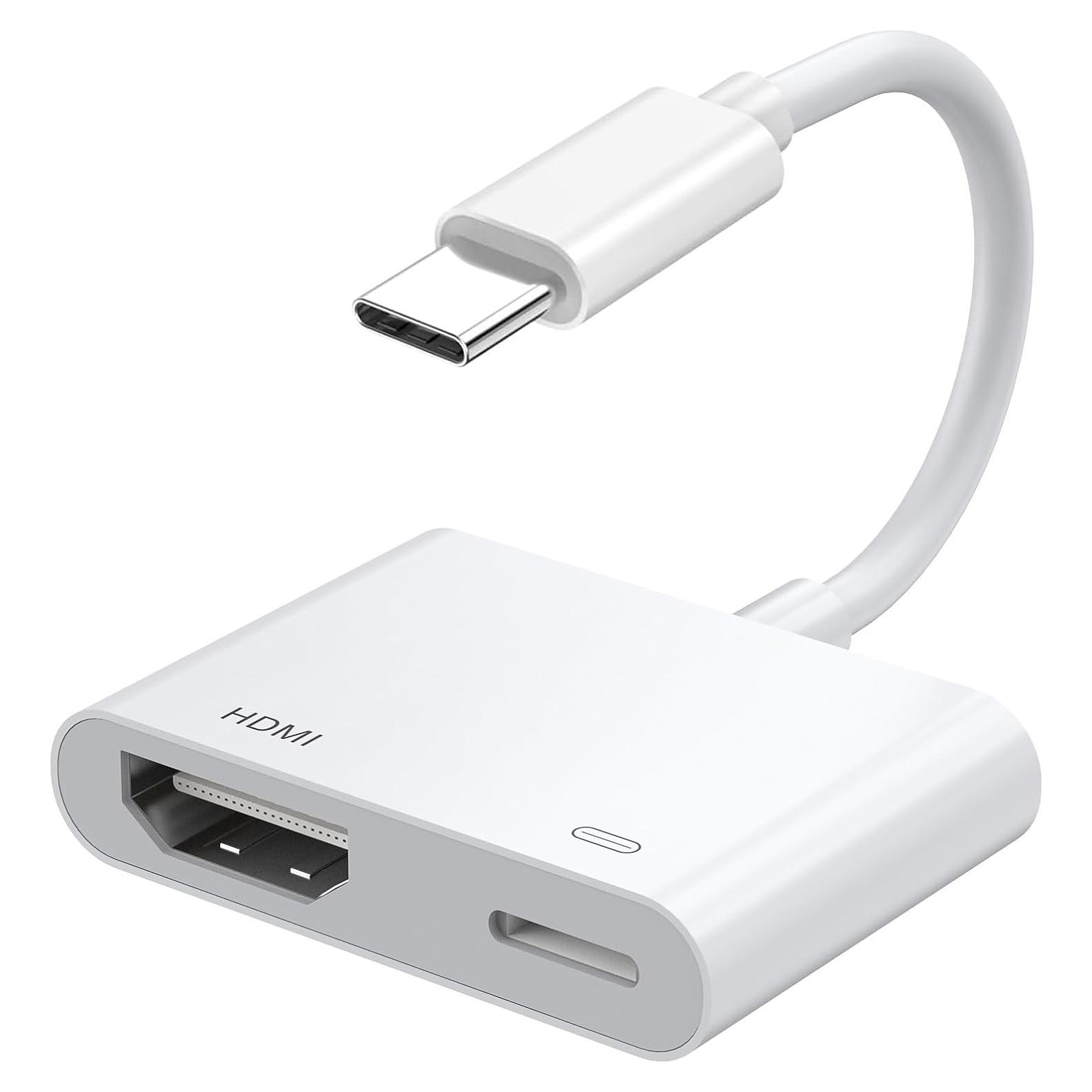 Adaptador Digital AV USB C a HDMI Belcompany 1080P para iPhone