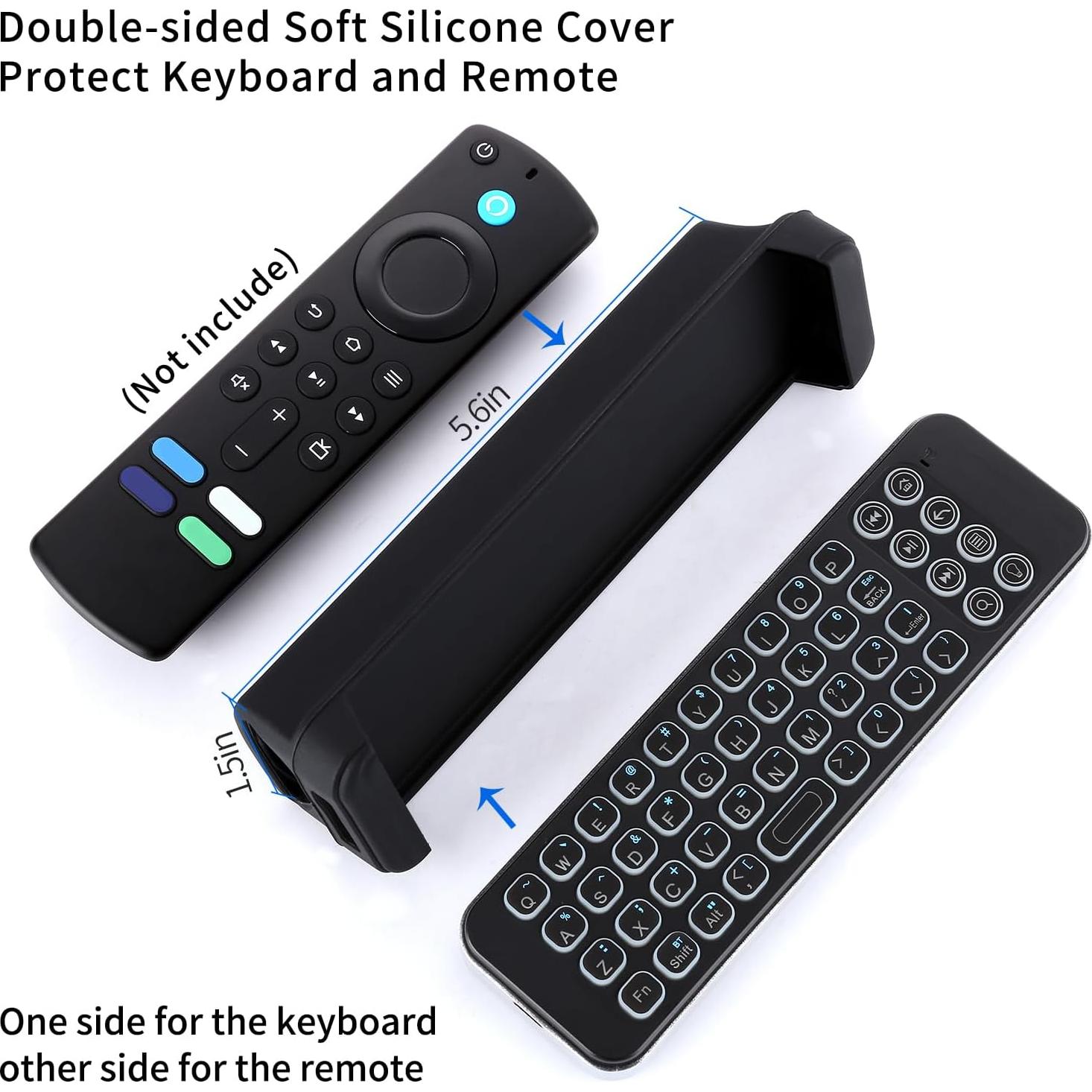 Teclado Mini Bluetooth iPazzPort para Amazon Fire TV Stick