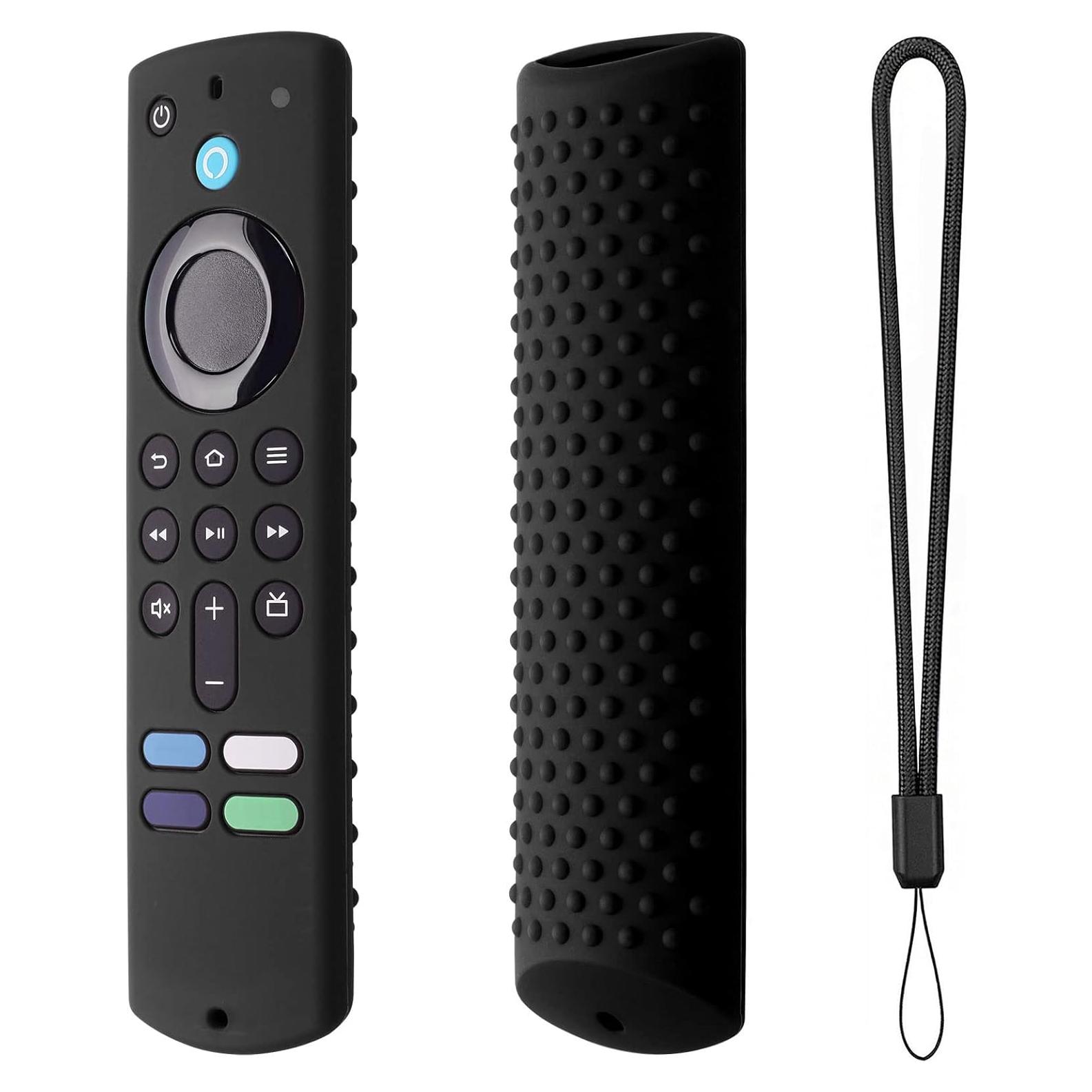 Funda de Silicona para Control Remoto Fire TV Stick 4K Max - Negro