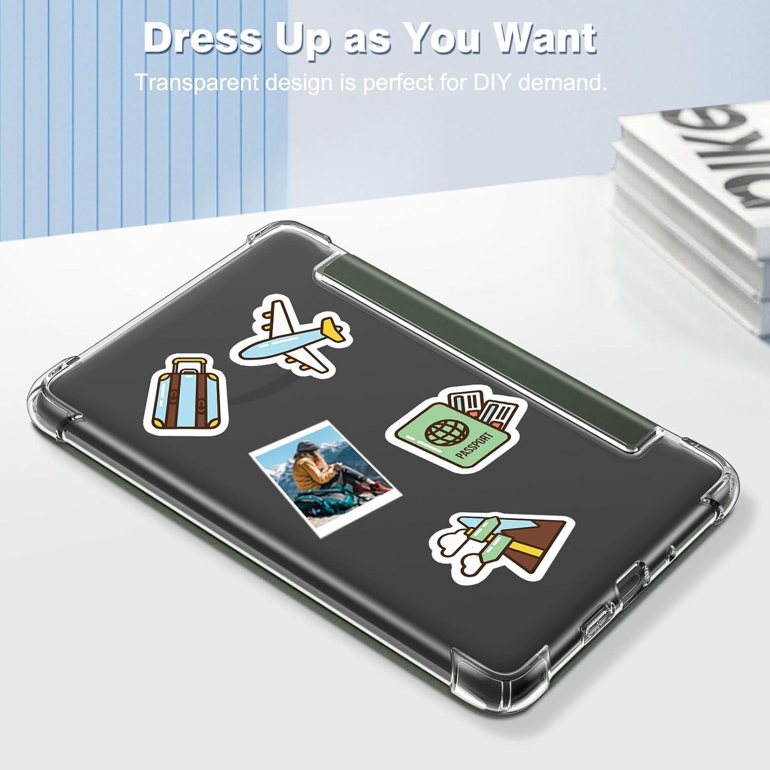 Funda Slim Fintie para Kindle 6" 11ª Gen 2024/2022 Verde Alpino