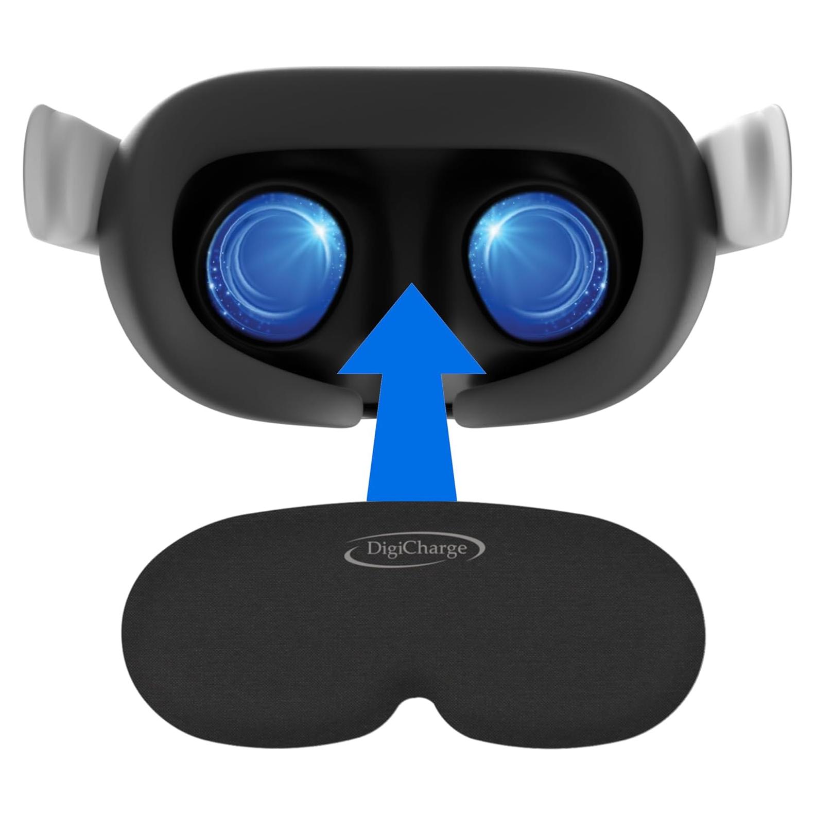Cubierta de Lente VR Digicharge para Meta Quest 3S y Oculus