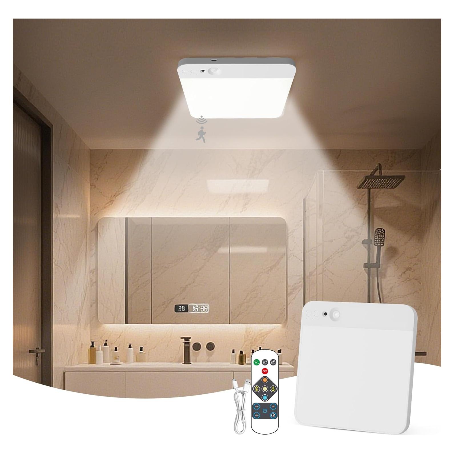 Luz de Techo KINDEEP con Sensor de Movimiento 19.8cm