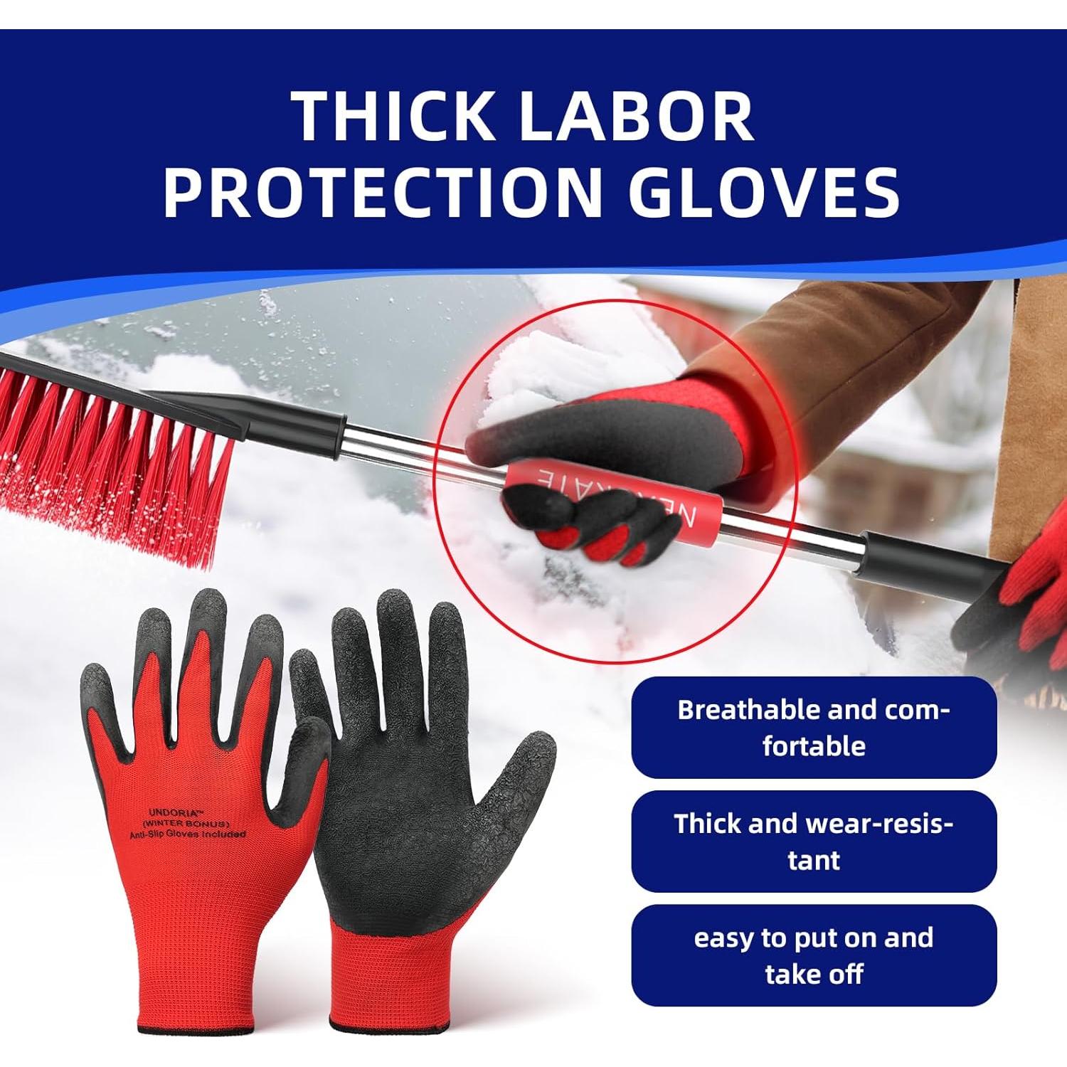 Cepillo de Nieve y Raspador de Hielo Nexcrate HI22 2-en-1