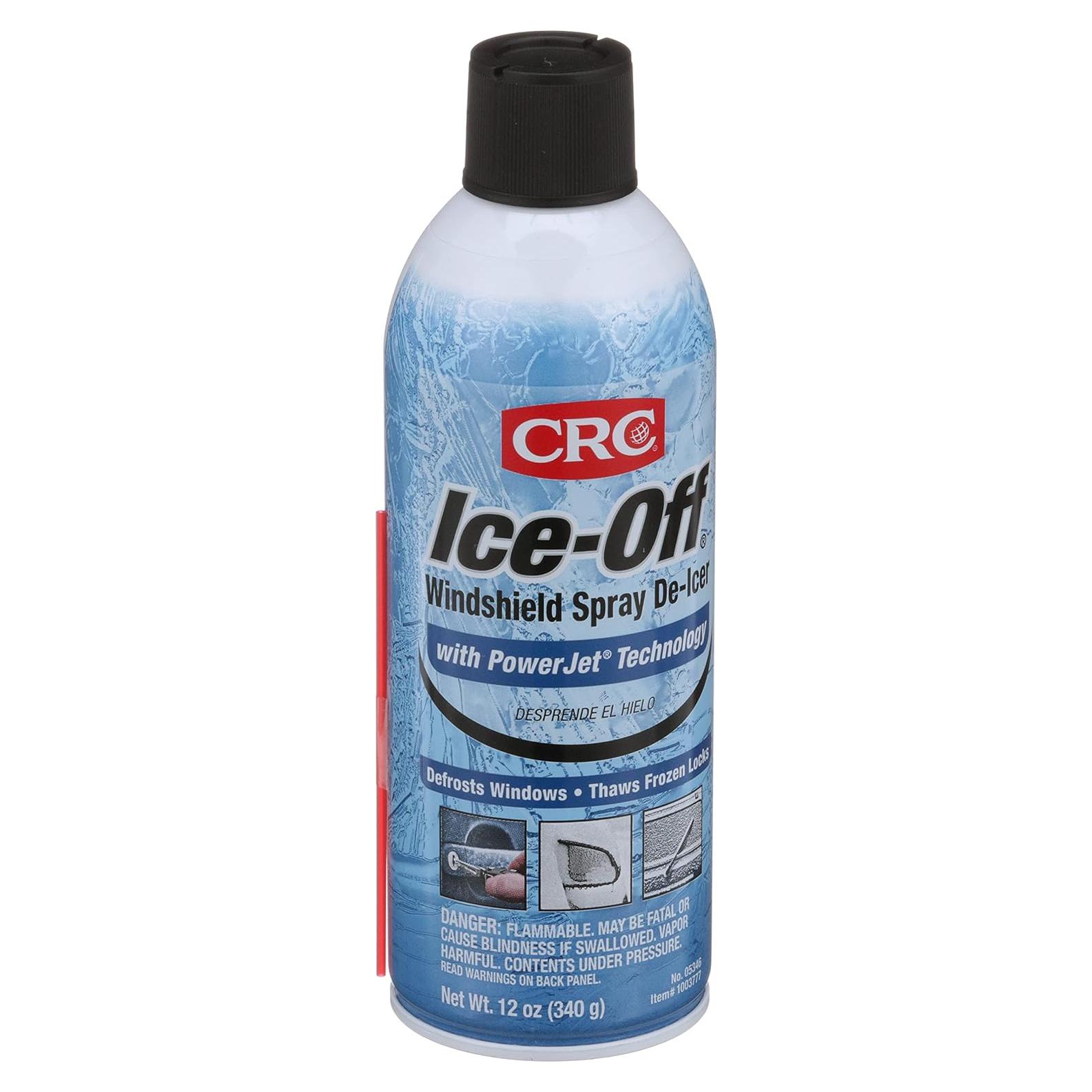 Spray Deshielador CRC Ice-Off 340 g para Parabrisas y Cerraduras
