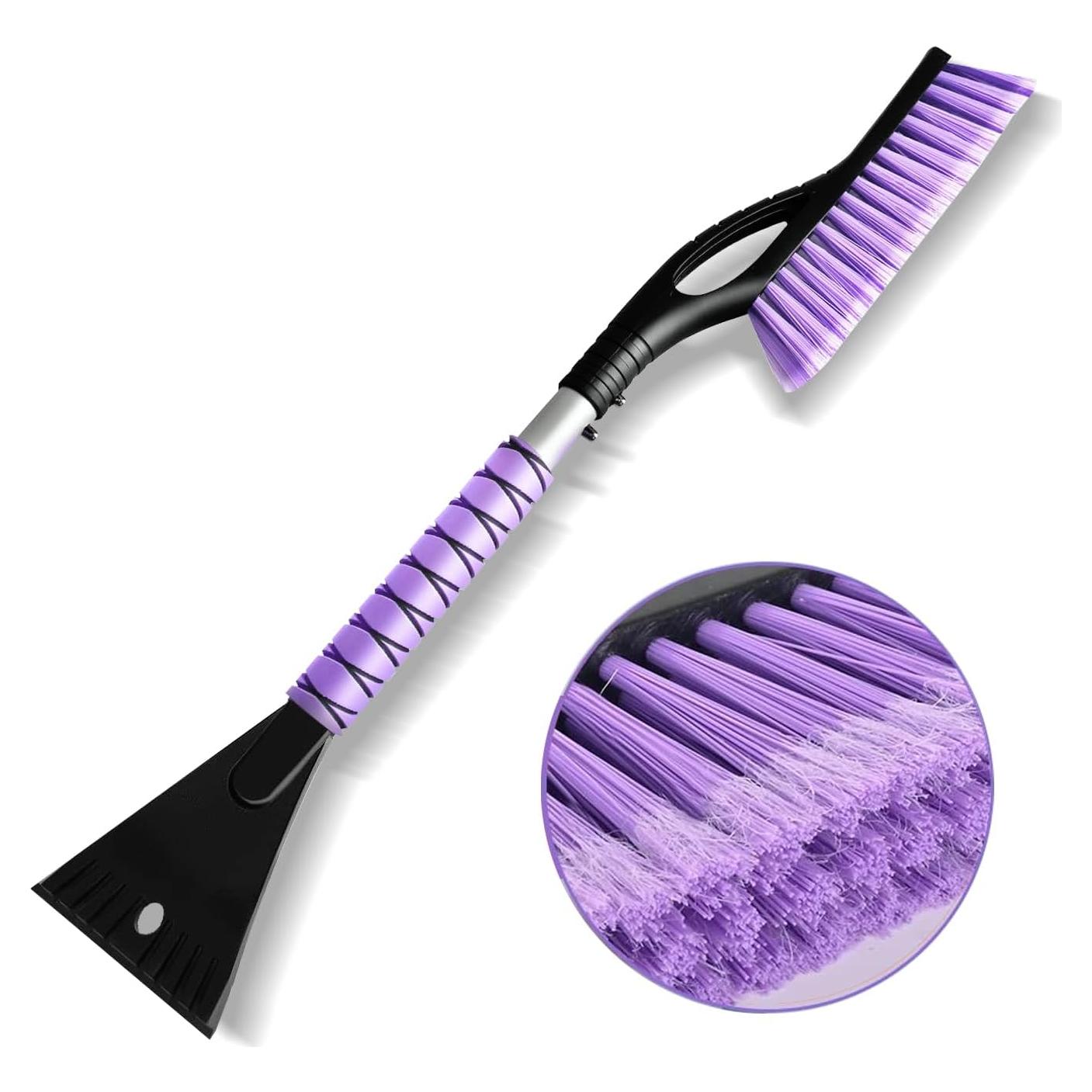 Cepillo de Nieve 2 en 1 DDSNTY 68.58 cm con Raspador de Hielo