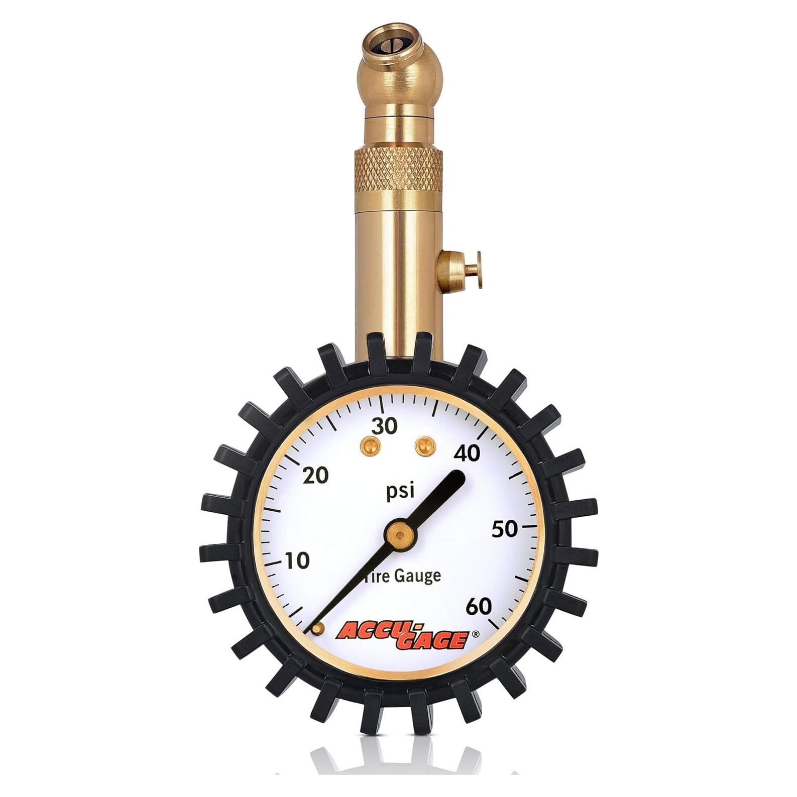 Medidor de Presión de Neumáticos Accu-Gage RS60XA 0-60 PSI