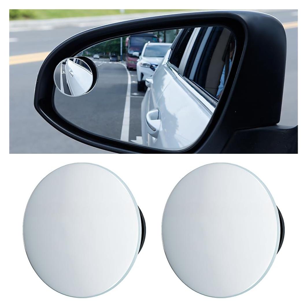 Espejo de Punto Ciego Norkmdi 5.1x2.4cm 2PCS Ajustable