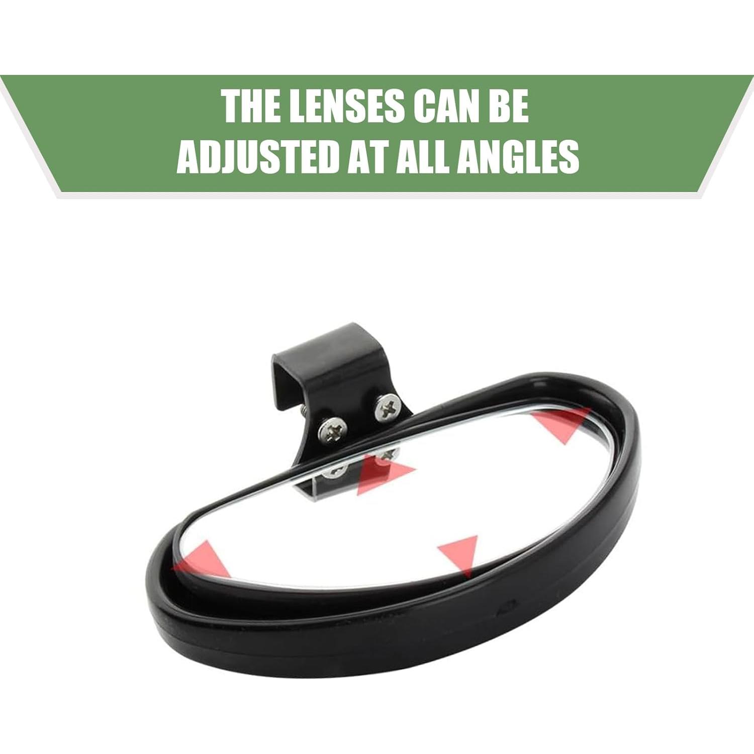 Espejos de Punto Ciego Downhill 2 PCS Ajustables HD