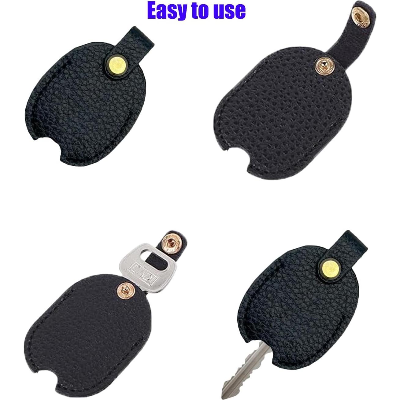 Fundas de Cuero para Llaves de Autos Rotos - Protector Universal