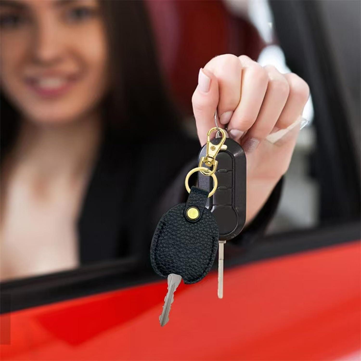 Fundas de Cuero para Llaves de Autos Rotos - Protector Universal