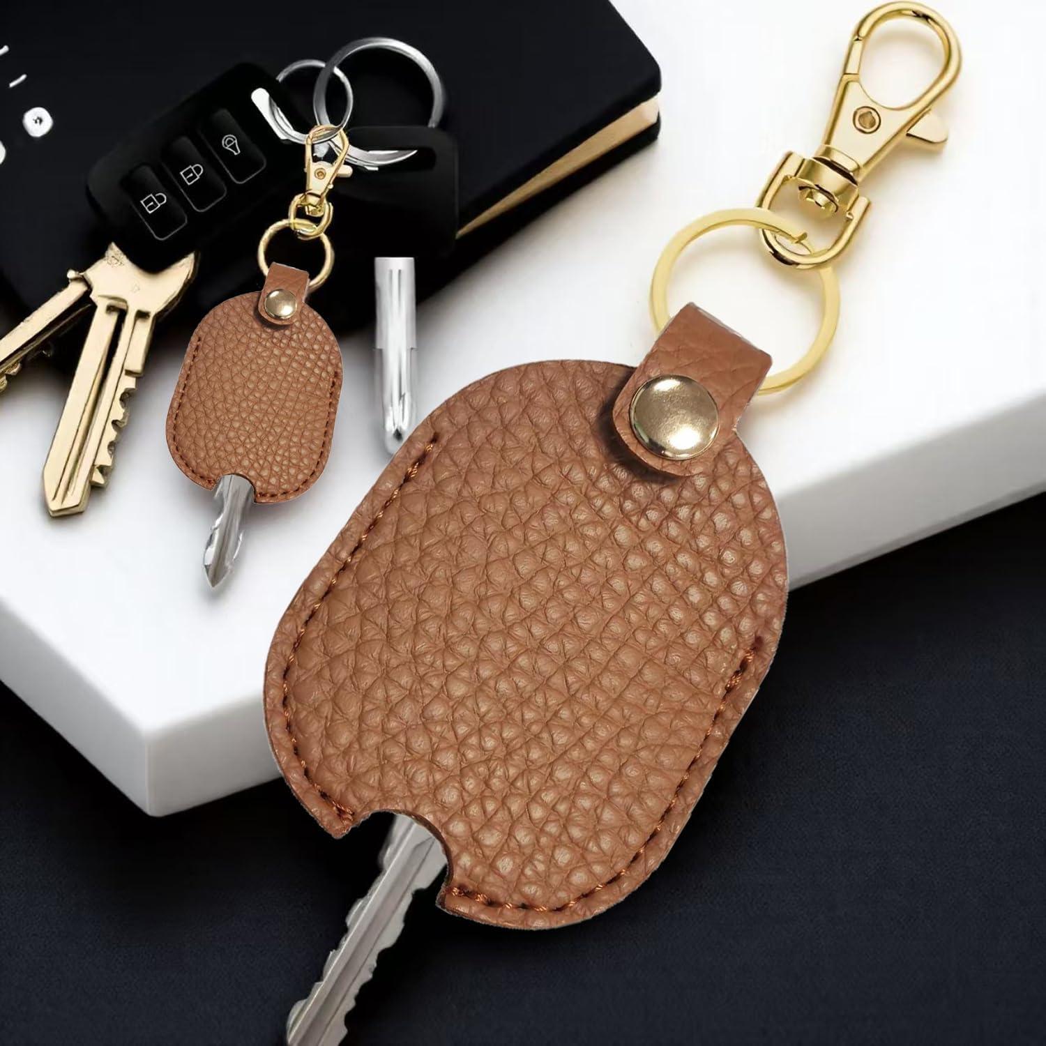 Fundas de Cuero para Llaves de Autos Rotos - Protector Universal