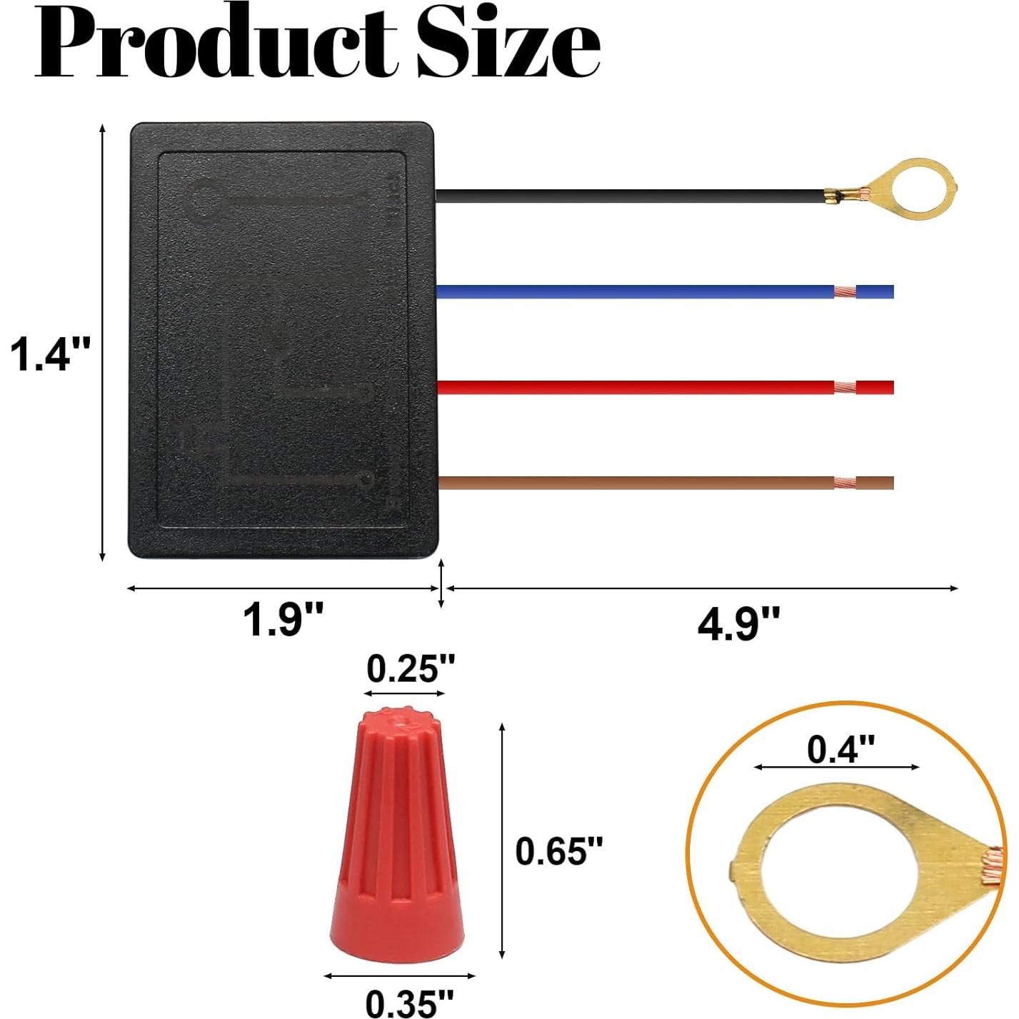 Interruptores Táctiles de Atenuación LifCratms - Paquete de 2