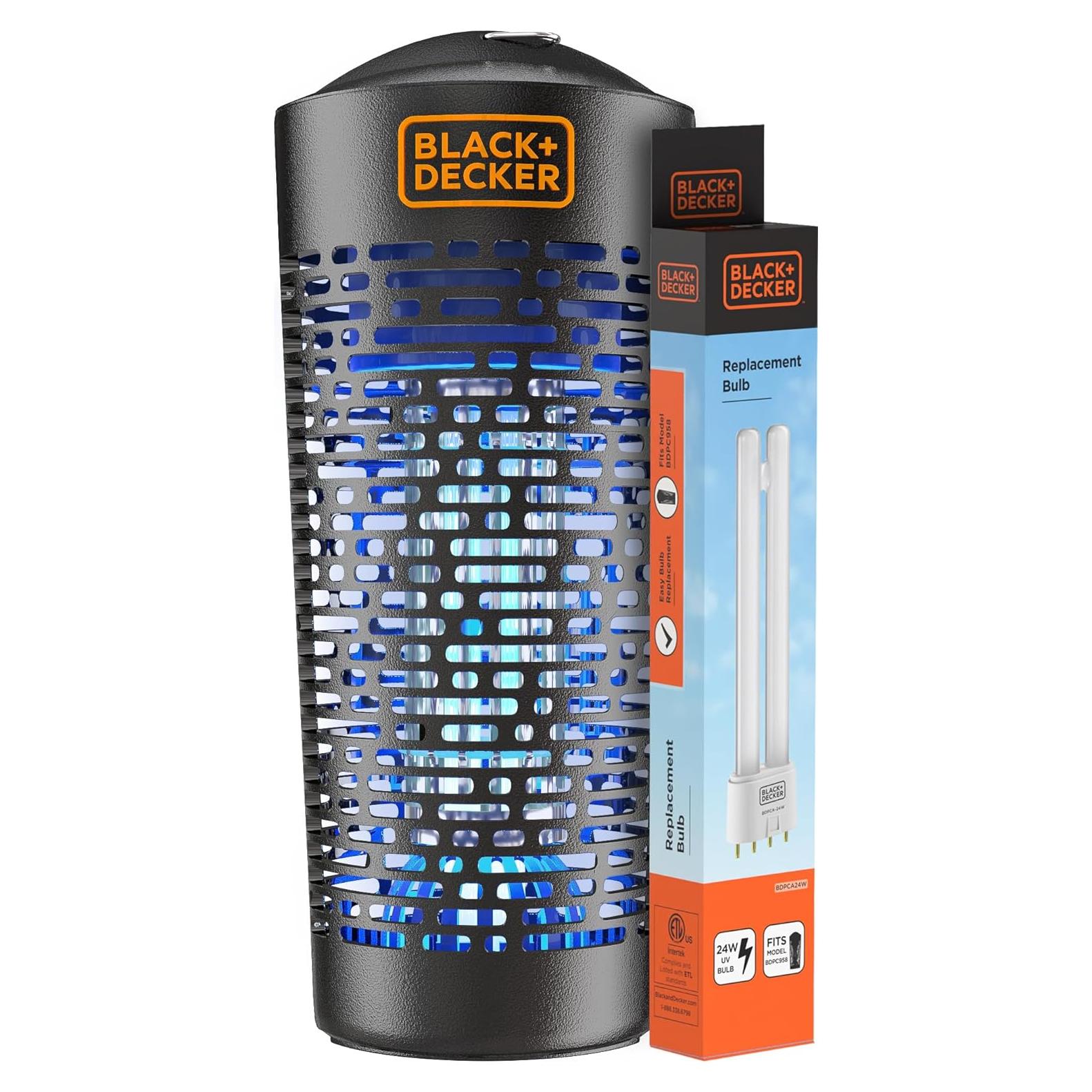 Zapper de Insectos Eléctrico BLACK+DECKER 0.2 Hectáreas