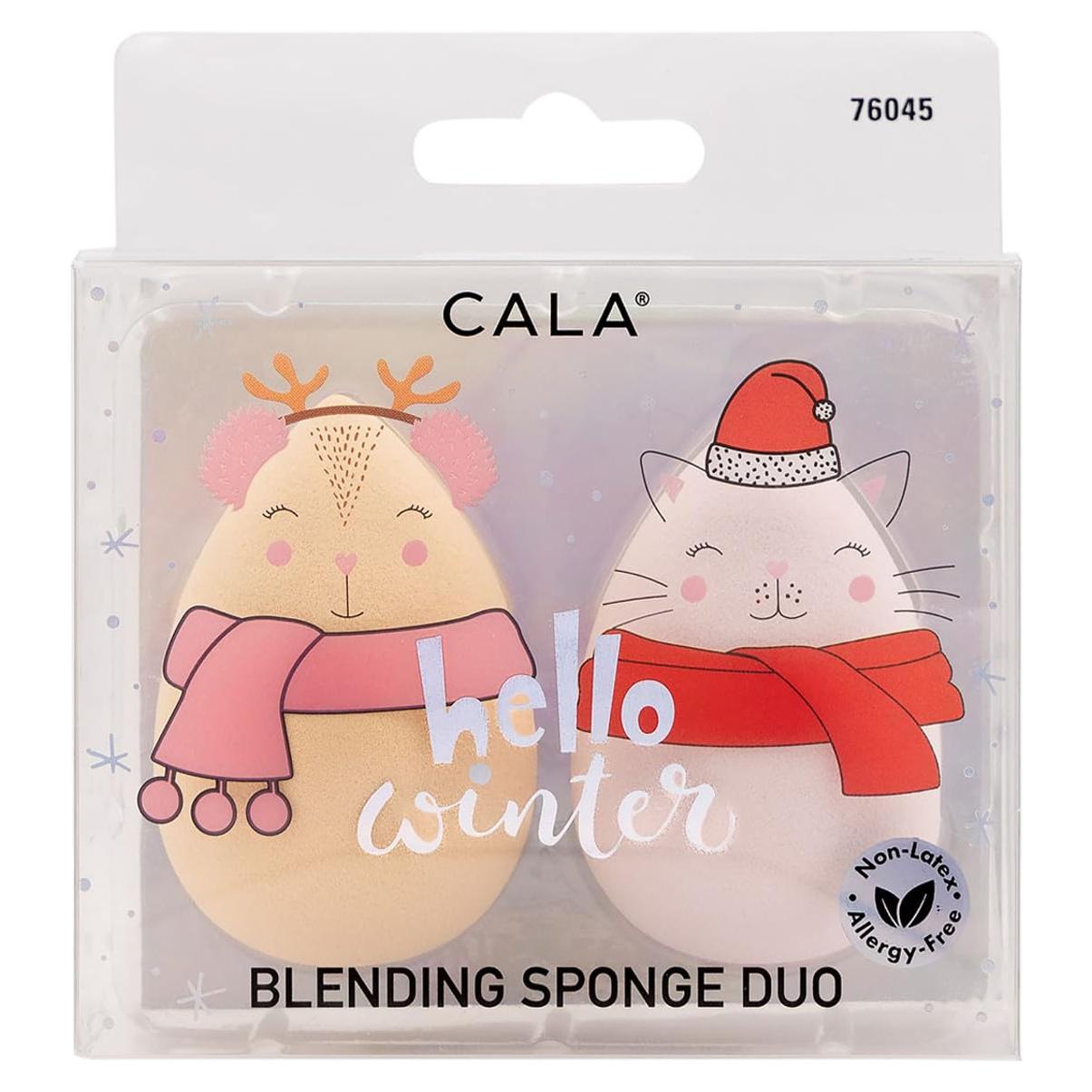Dúo de Esponjas de Maquillaje CALA Hola Invierno - Suaves y Sin Látex