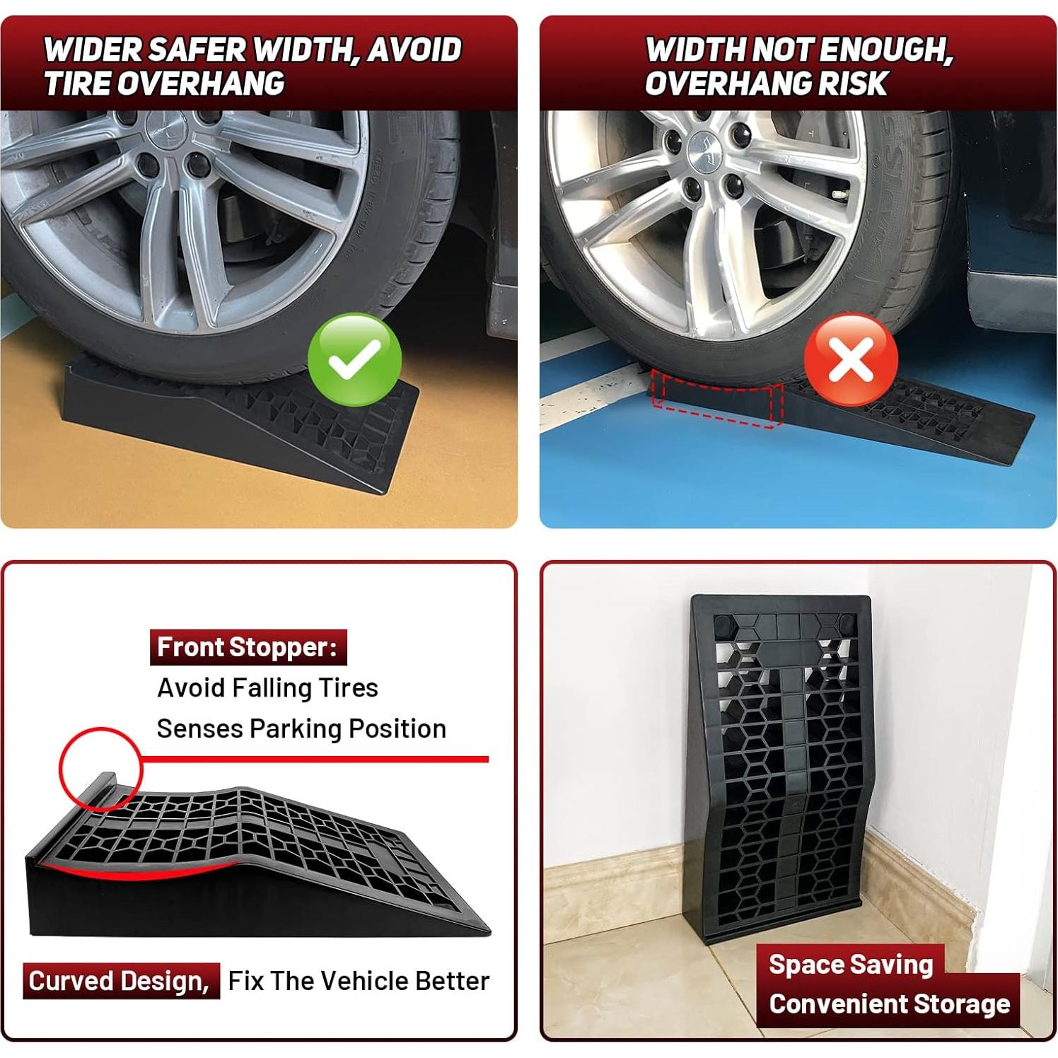 Rampas de Coche ROBLOCK RBTS265 para Vehículos de Bajo Chasis