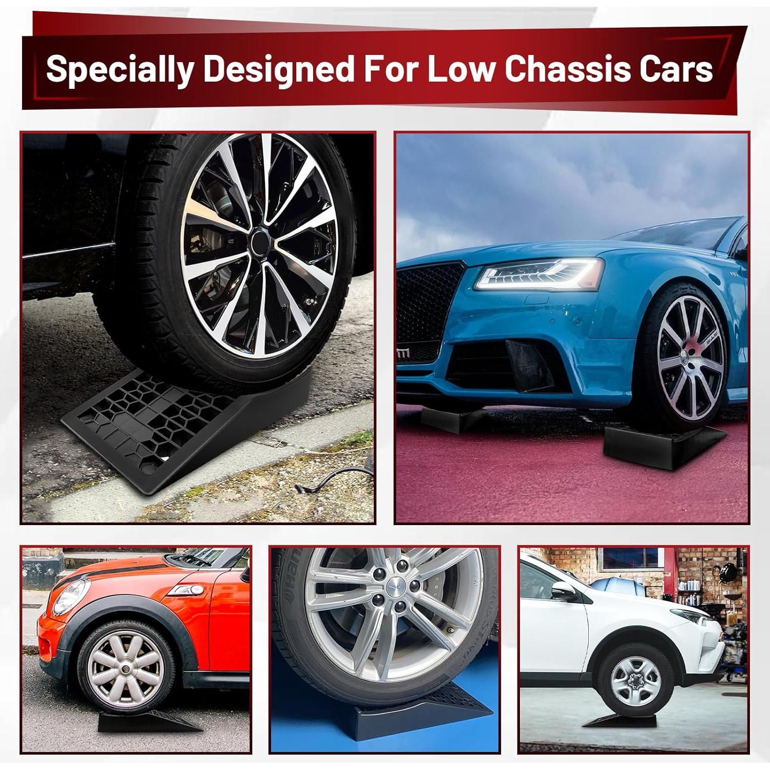 Rampas de Coche ROBLOCK RBTS265 para Vehículos de Bajo Chasis