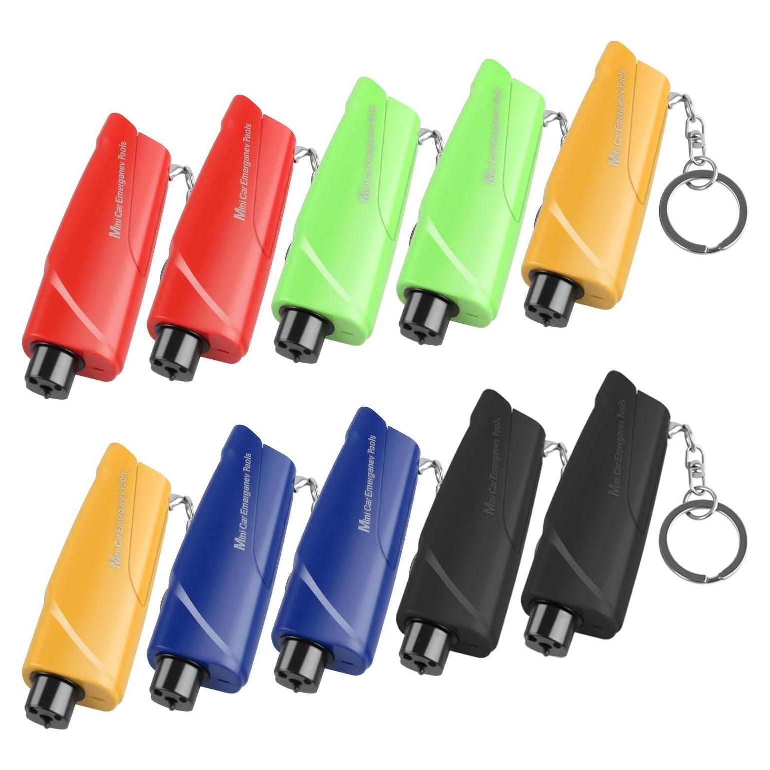 Juego de 10 Rompedores de Ventanas y Cortadores de Cinturón JINRUITOP