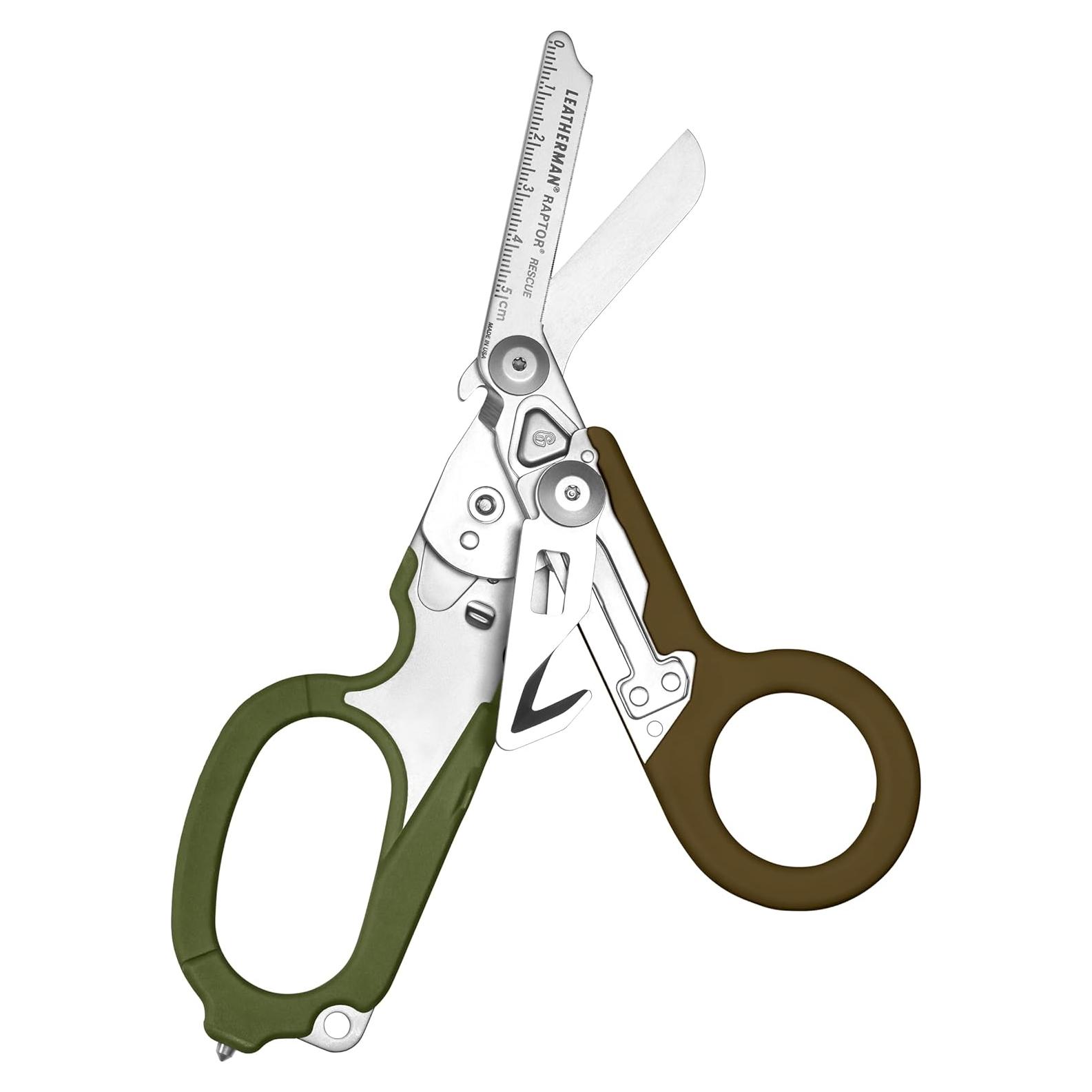 Tijeras de Emergencia Leatherman Raptor Rescue Woodland 6-en-1