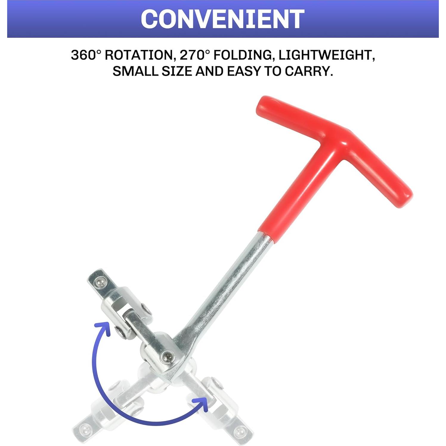 Kit de Llave de Bujía con Mango en T bylikeho 16mm y 21mm