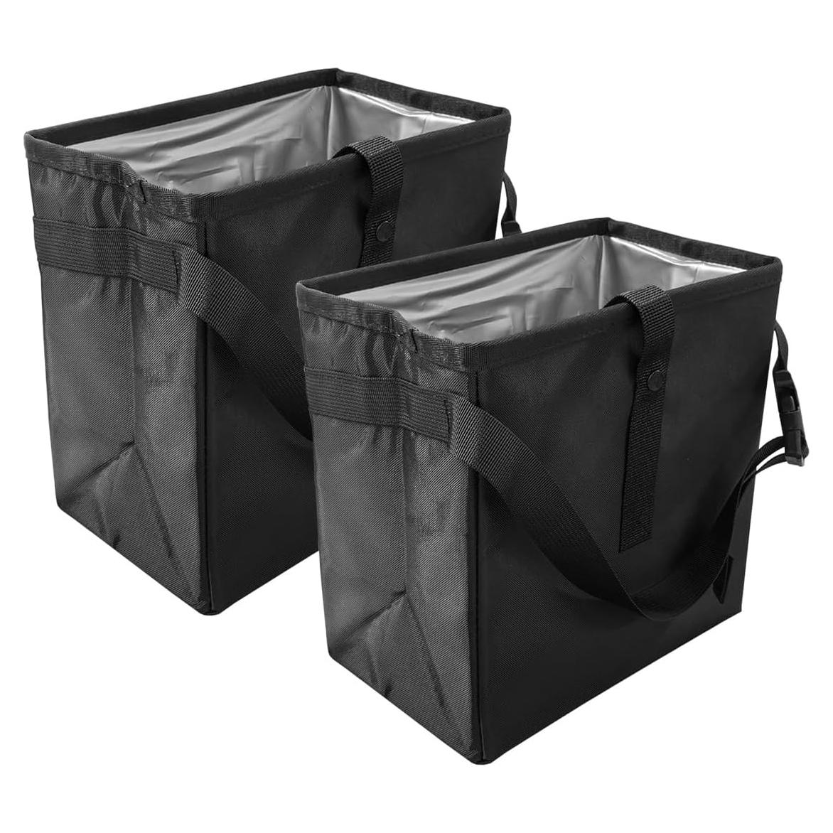 Bote de Basura para Autos DUSCOKE 9L Impermeable 2PCS